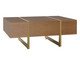 Mesa de Centro Laminado Celeste - Castanho, wood pattern | WestwingNow