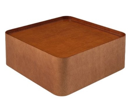 Mesa de Centro Laminado Living - Castanho | Westwing