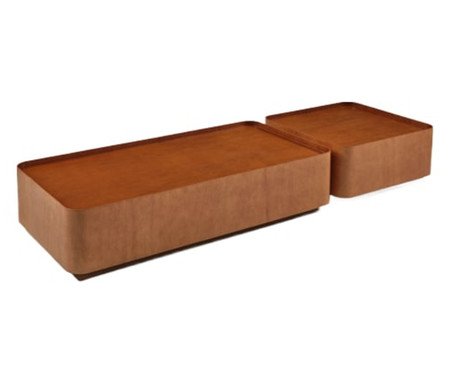 Mesa de Centro Laminado Living - Castanho | Westwing