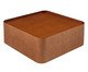 Mesa de Centro Laminado Living - Castanho, wood pattern | WestwingNow