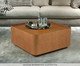 Mesa de Centro Laminado Living - Castanho, wood pattern | WestwingNow