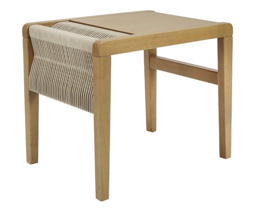 Mesa Apoio Cíntia, wood pattern | WestwingNow