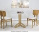 Cadeira Tapes assento Estofado, wood pattern | WestwingNow