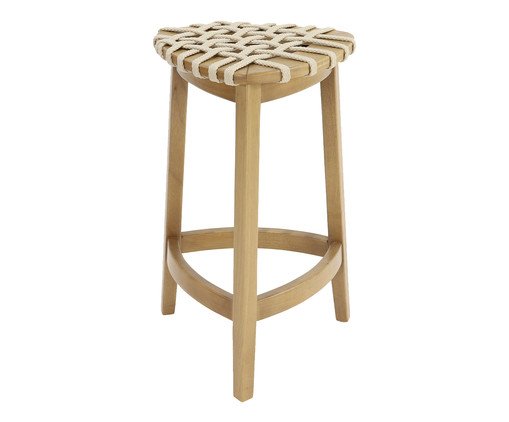 Banqueta Siriú Alta, wood pattern | WestwingNow