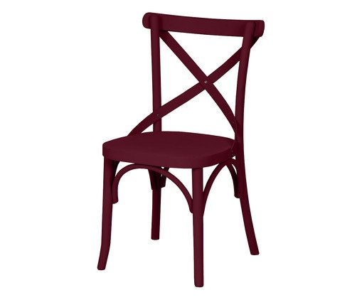 Cadeira Andes - Bordô, red | WestwingNow