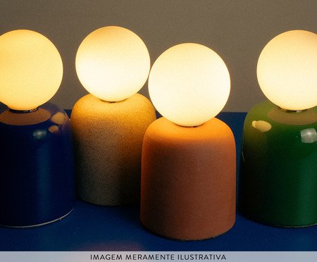 Luminária Cuia de Mesa Terracota | Westwing