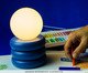 Luminária de Mesa Trenzin 2 Azul, Azul | WestwingNow