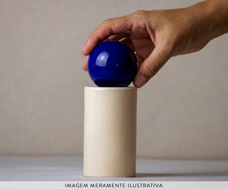 Vela Leva Baunilha Azul | Westwing