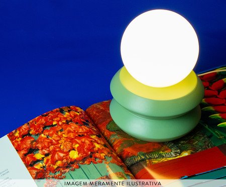 Luminária de Mesa Trenzin 1 Verde | Westwing