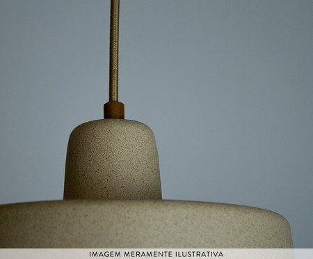 Pendente Sombreira Areia | Westwing