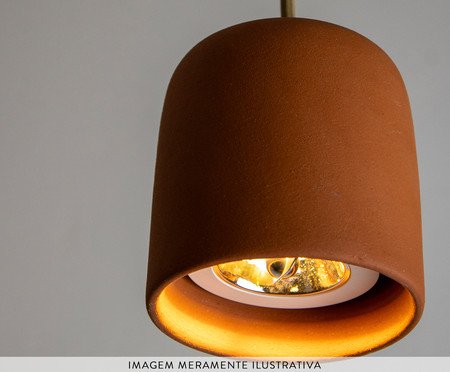 Pendente Cuia Terracota | Westwing