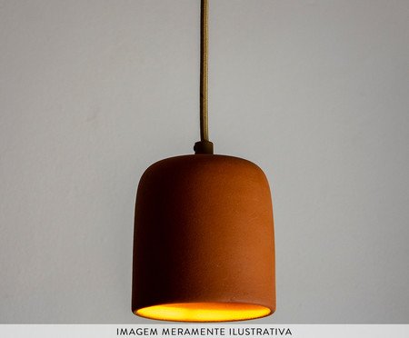 Pendente Cuia Terracota | Westwing