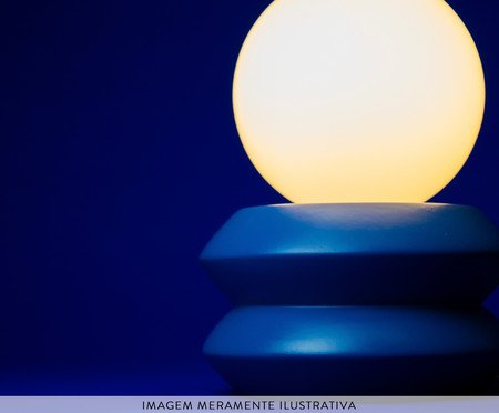 Luminária de Mesa Trenzin 1 Azul | Westwing