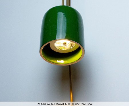 Arandela Cuia Verde | Westwing