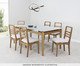 Mesa com Tampo Aurora - Fendi Claro, wood pattern | WestwingNow