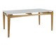 Mesa com Tampo Aurora - Fendi Claro, wood pattern | WestwingNow