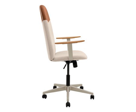 Cadeira Lana Bege e Caramelo | Westwing