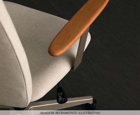 Cadeira Lana Bege e Caramelo | Westwing