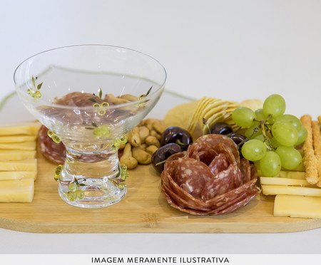 Taça de Sobremesa em Cristal Uva Verde | Westwing
