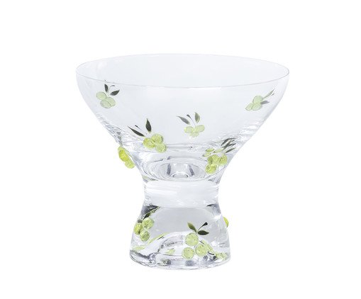 Taça de Sobremesa em Cristal Uva Verde, green | WestwingNow