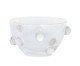 Pipoqueira Acrilica 3D Off White Pequena, Off White | WestwingNow