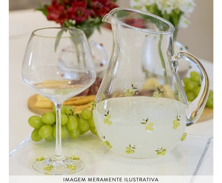 Taça Triangular Uva Verde | Westwing