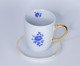 Caneca Rosa Azul em Porcelana e Ouro, blue | WestwingNow