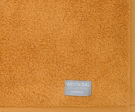 Jogo de Toalhas Colors Mostarda - 2 Pçs | Westwing