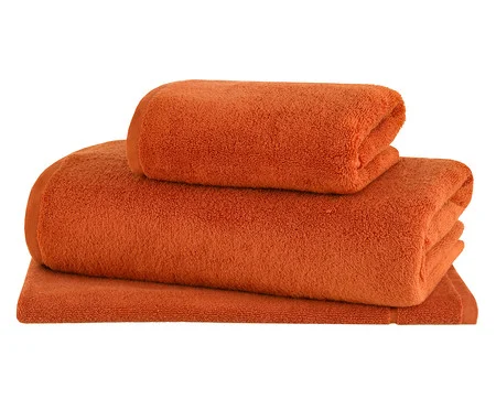 Jogo de Toalhas Colors Paprika - 3 Pçs | Westwing