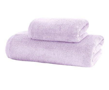 Jogo de Toalhas Colors Lavanda - 2 Pçs | Westwing