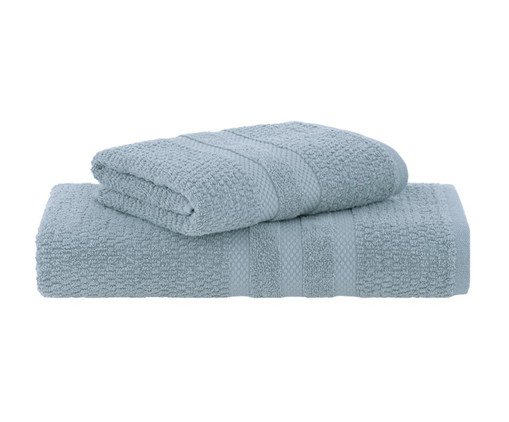 Jogo De Toalhas Vanilla Extra Soft Gigante Azul 2 Peças, blue | WestwingNow