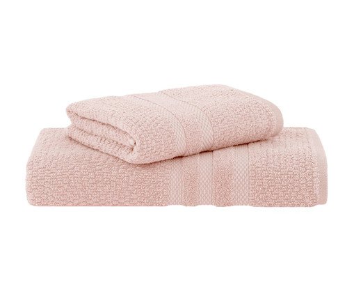 Jogo De Toalhas Vanilla Extra Soft Gigante Rosa Velvet 2 Peças, pink | WestwingNow