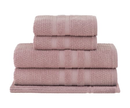 Jogo De Toalhas Vanilla Extra Soft Gigante Rosa | Westwing