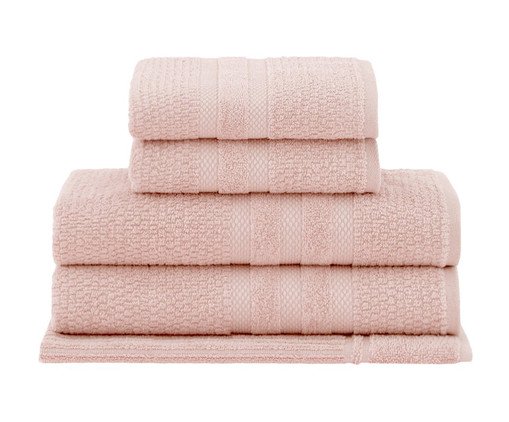 Jogo De Toalhas Vanilla Extra Soft Banho Rosa Velvet, pink | WestwingNow