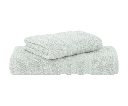 Jogo De Toalhas Vanilla Extra Soft Gigante Verde 2 Peças | Westwing