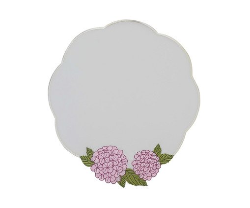 Lugar Americano Hortênsia Rosa, Branco | WestwingNow