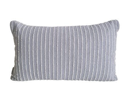 Capa de Almofada Baguete Alasca Cinza Tempestade | Westwing