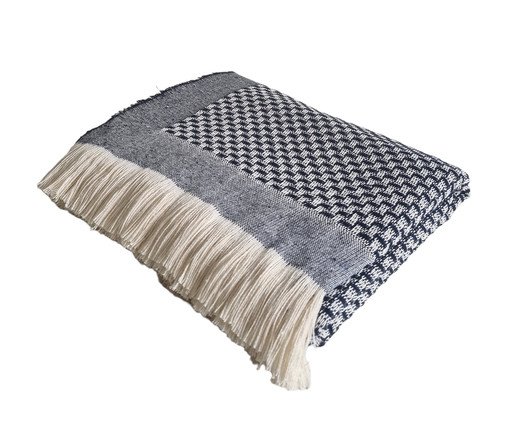 Manta Salina Azul Marinho, blue | WestwingNow