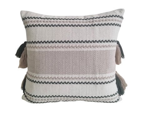 Capa de Almofada Roma Musgo e Nude | Westwing