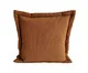 Capa de Almofada Borda Liana Chocolate, brown | WestwingNow