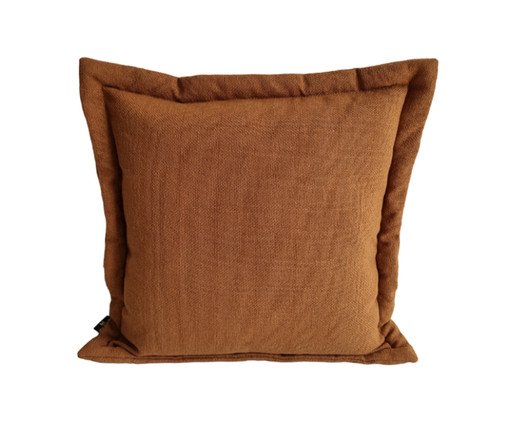 Capa de Almofada Borda Liana Chocolate, brown | WestwingNow