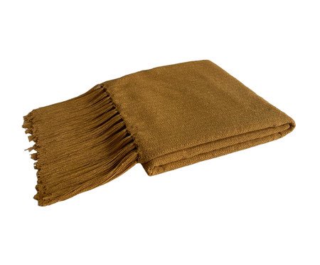 Manta Grande Basica Mostarda | Westwing