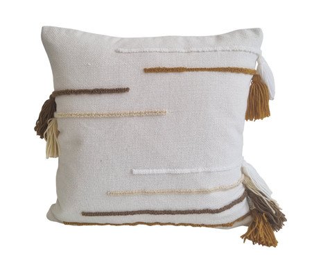 Capa de Almofada Bordada Alice Pingente Mostarda | Westwing