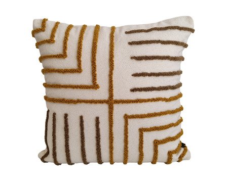 Capa de Almofada Bordada Moana Mostarda | Westwing