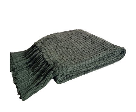 Manta Luara Musgo | Westwing