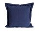 Capa de Almofada Borda Liana Azul Marinho, blue | WestwingNow