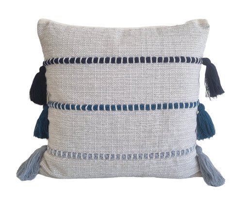 Capa de Almofada Lina Pingente Azul Marinho, blue | WestwingNow