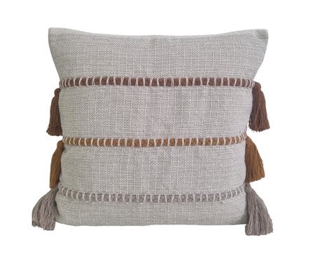 Capa de Almofada Lina Pingente Mostarda | Westwing