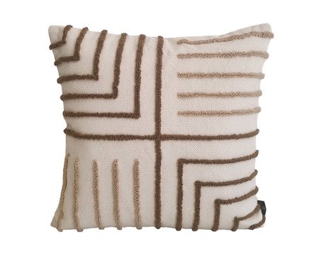 Capa de Almofada Bordada Moana Café e Avelã | Westwing