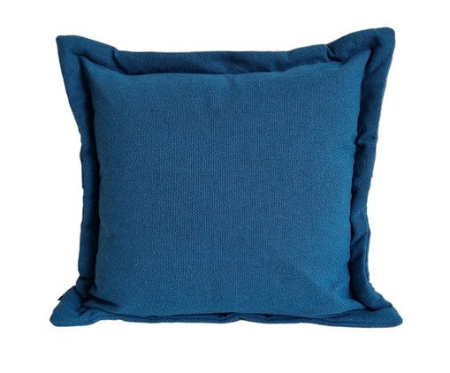 Capa de Almofada Borda Liana Petroleo, blue | WestwingNow
